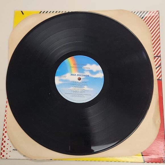 The Pointer Sisters Retrospect 1981 Vinyl Record - Picture 4 of 7